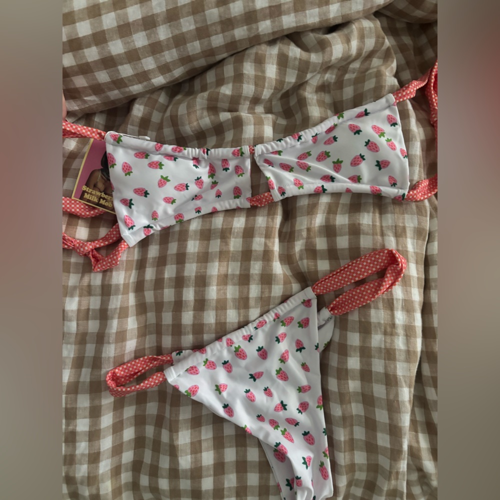 Strawberry Milk Mob bikini set